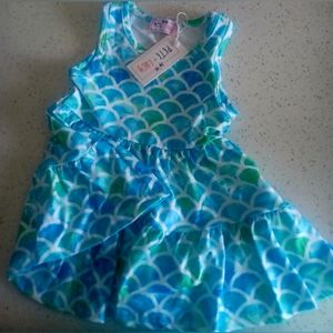 Mermaid infant girl dress